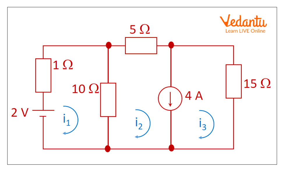 Example Circuit with Current Loops