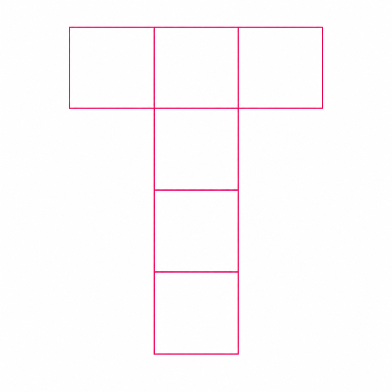 A solid with a pentagonal profile from one viewpoint and a rectangular one from another viewpoint..png