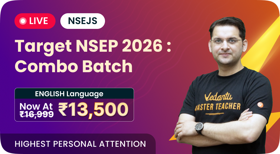 Target NSEP 2026 : Combo Batch