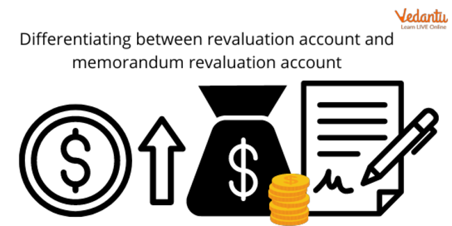 Differentiating between Revaluation Account and Memorandum Revaluation Account