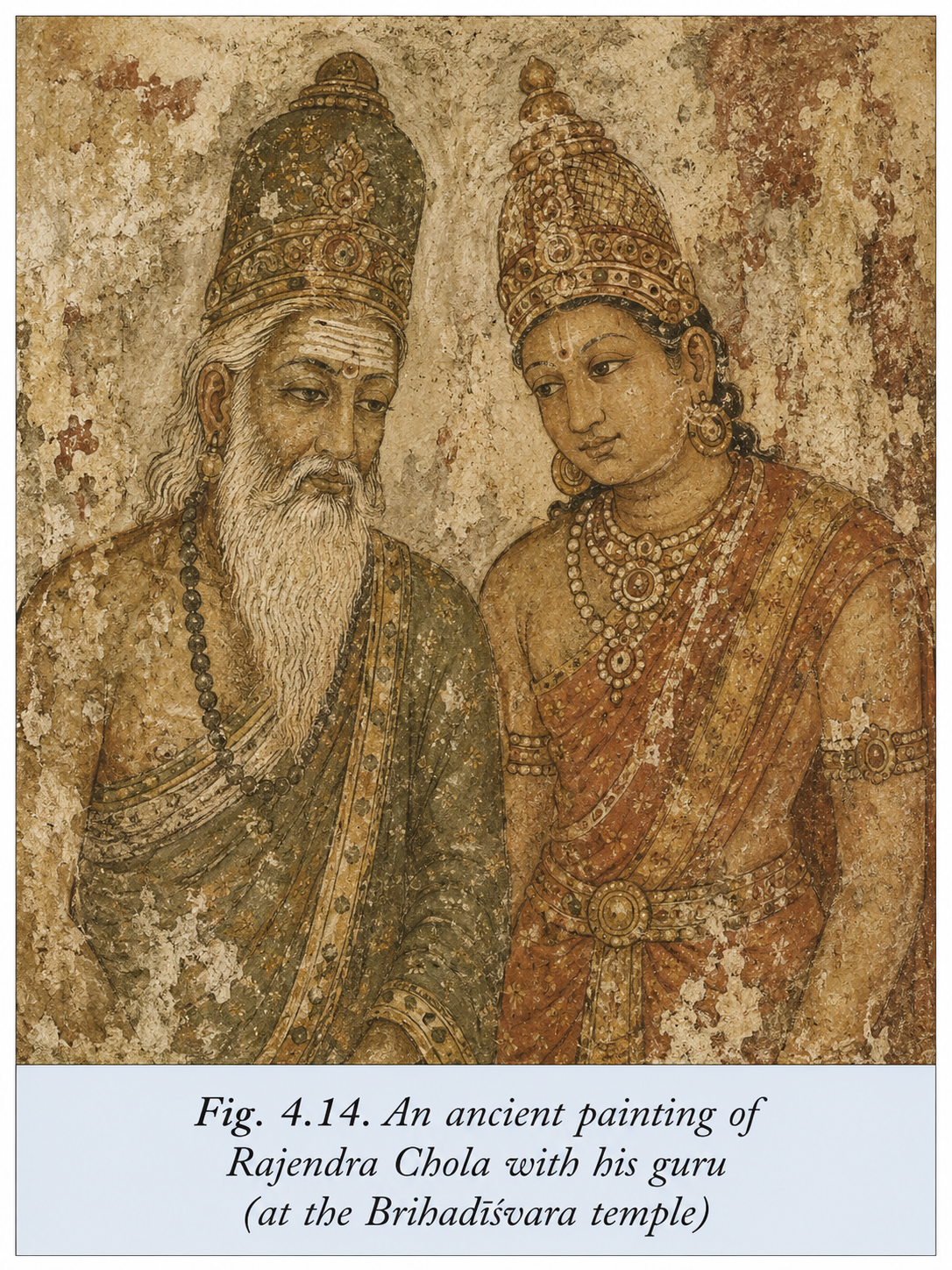 n the painting below can you make out who is the king and who is the guru
