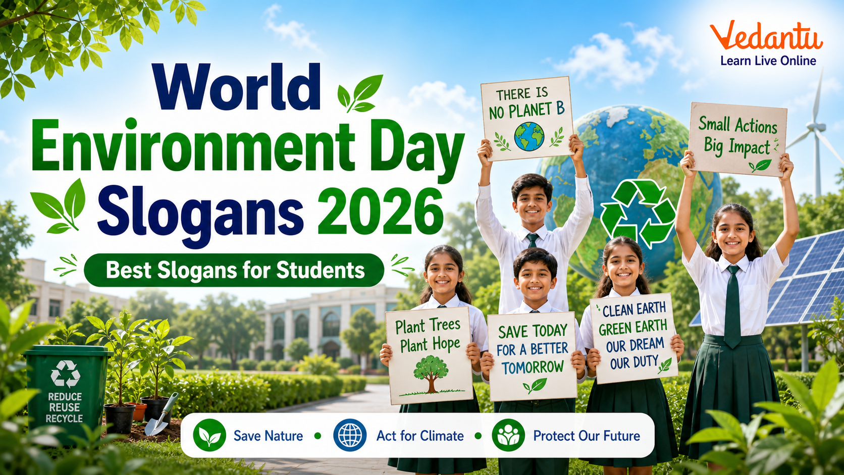 World Environment Day 2026 slogan