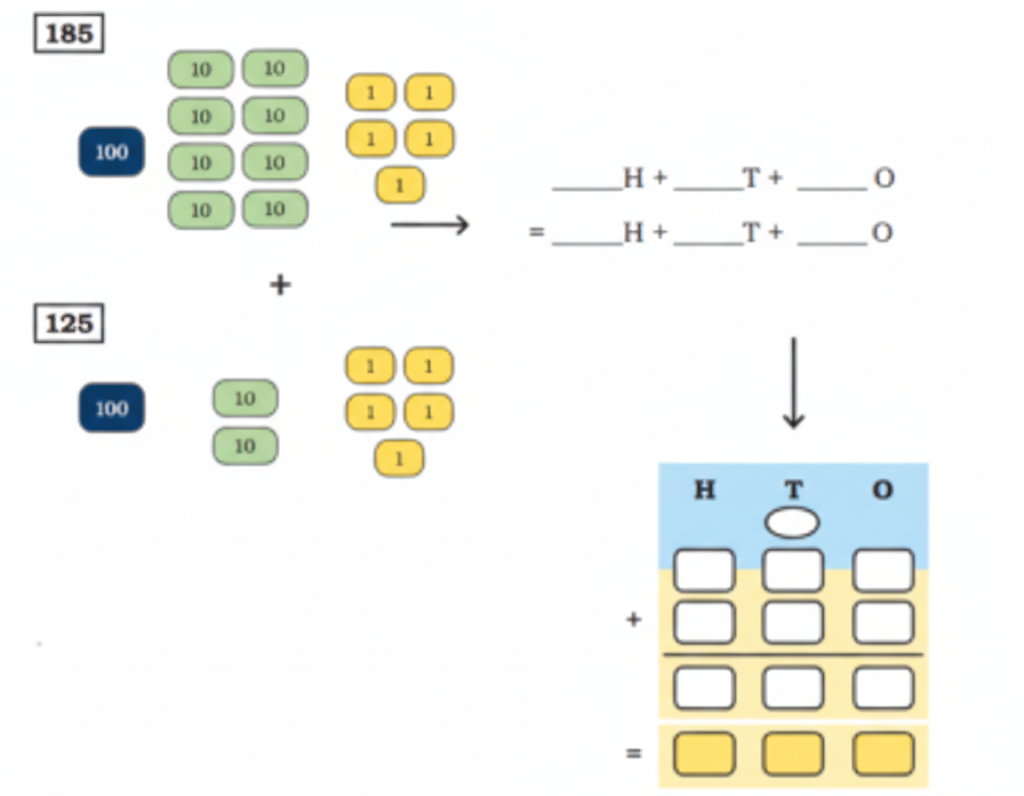 Daisy and Lou had collected ₹ 185 in their piggy bank. Their mother gave them M25 more for the trip. How much money did they take for the trip?