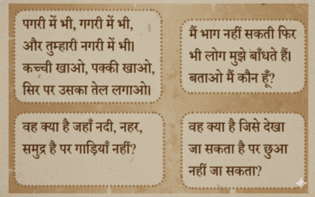 बूझो तो जानें