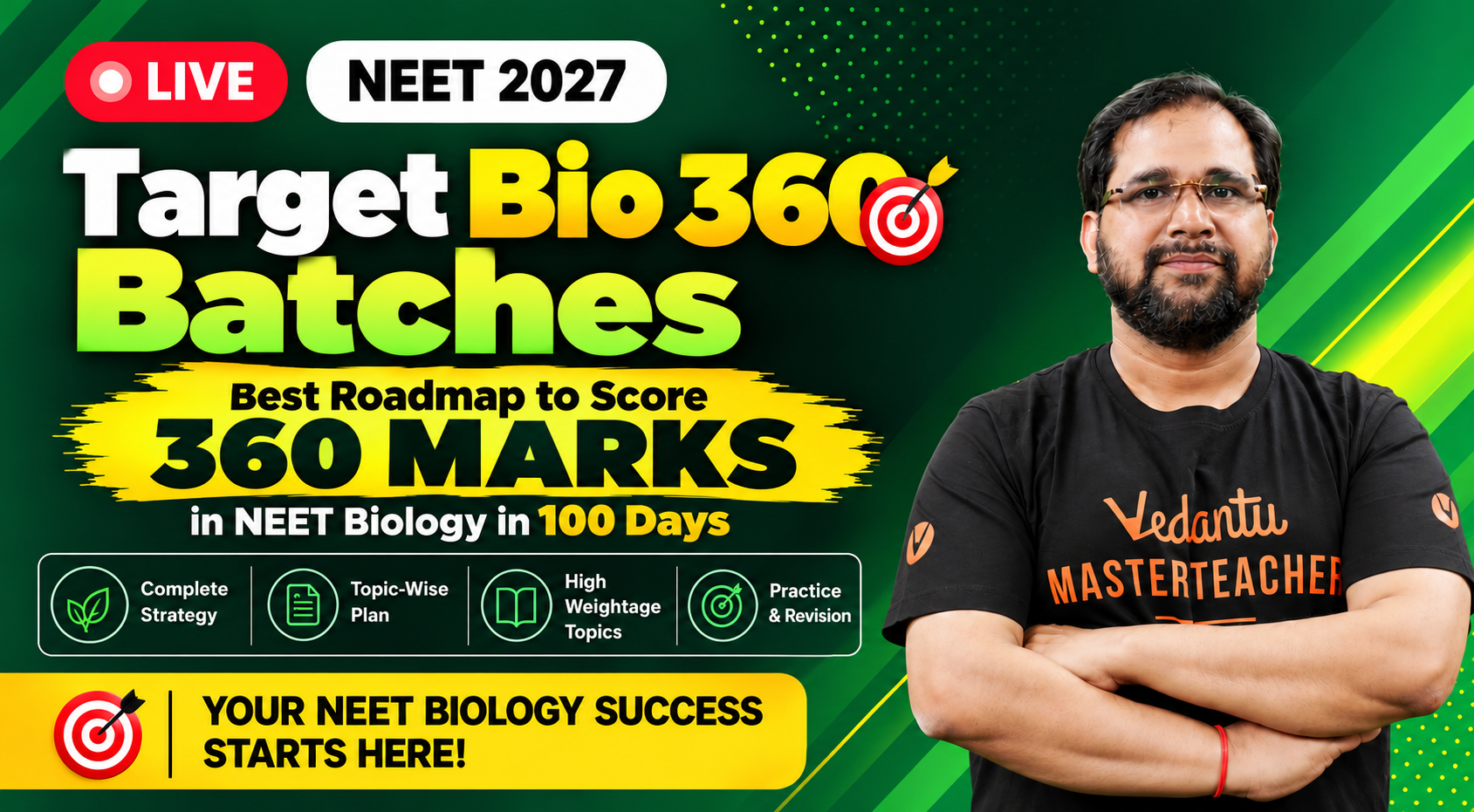 Target Bio 360  NEET 2027- Test Series