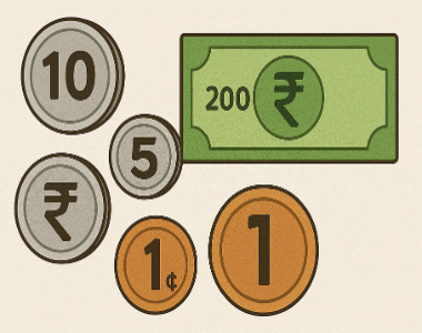 Class 1 Maths Counting Money Worksheets