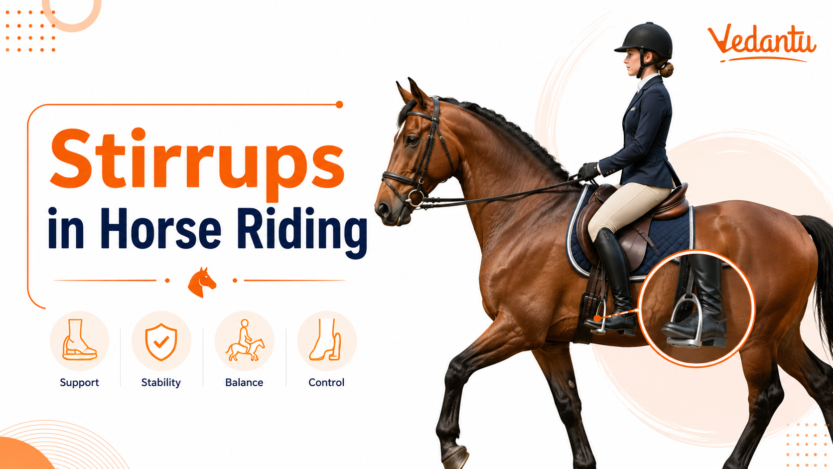 Stirrups in Horse Riding