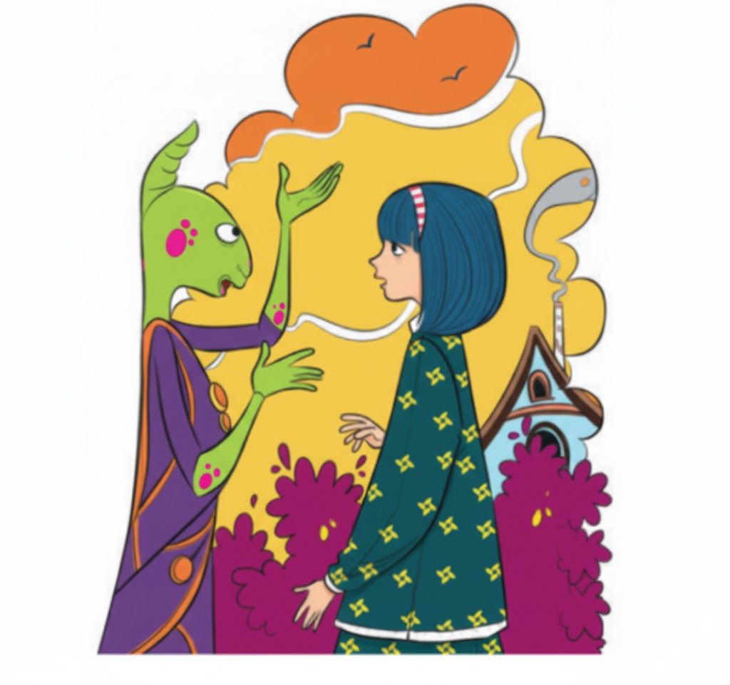 You will listen to a conversation between Monika and Toby. Toby is a Martian and is stranded on Earth. He has become Monika’s friend. As you listen, put a tick mark (✓) against the correct statements and a cross against the wrong ones.