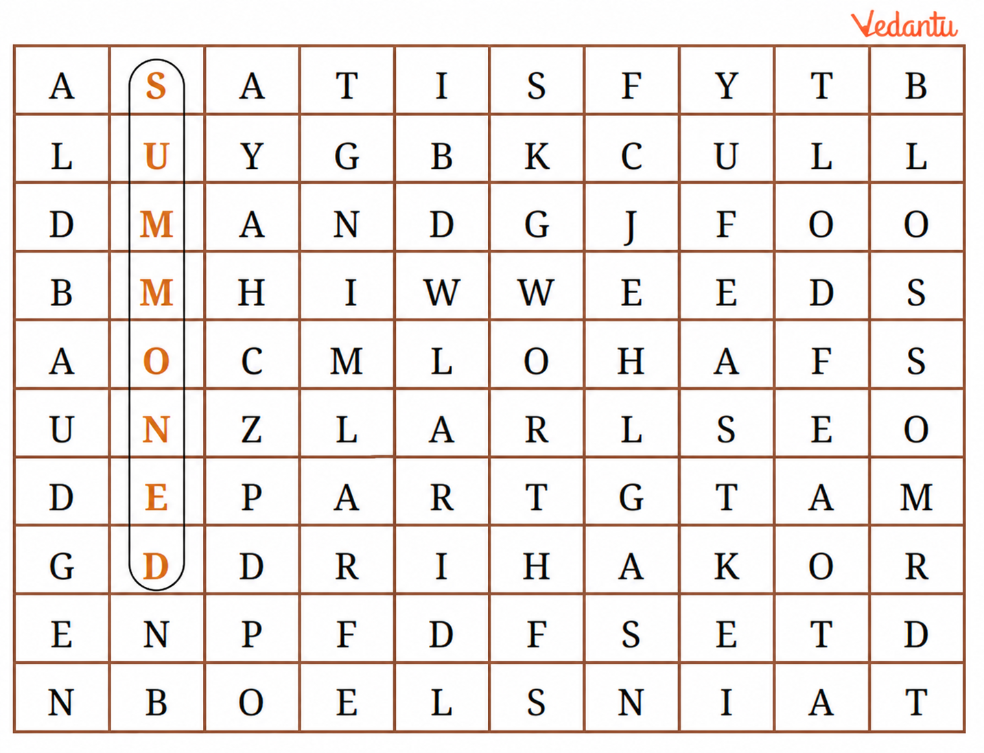 Use the given sentences as clues to find words from the grid and fill the blanks.png