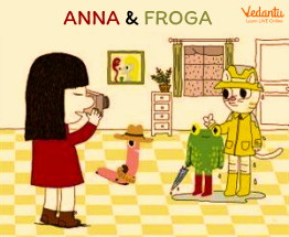 Anna and Froga Kids Comic