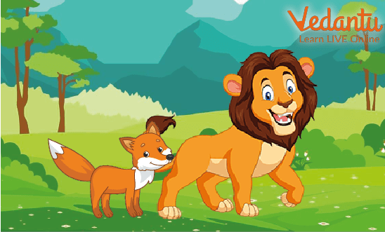 The Lion and The Fox Story - Interesting Stories for Kids