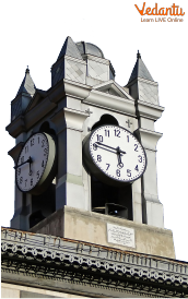 Clock on Damascus' Mosque