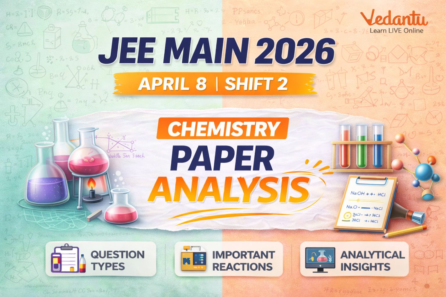 JEE Main 8 April shift 2 paper 2 for Chemistry