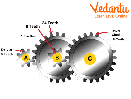 Spur Gear in Train