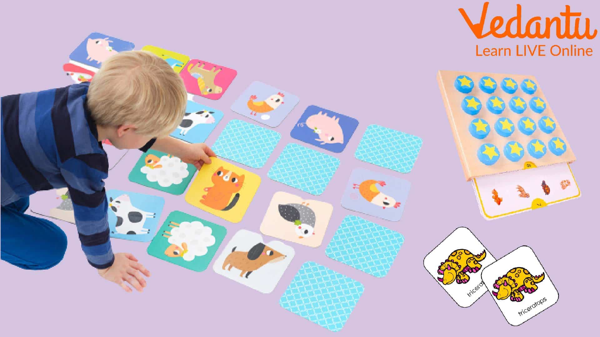 Picture Memory Game for Kids