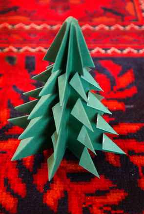 Christmas Tree Paper Craft