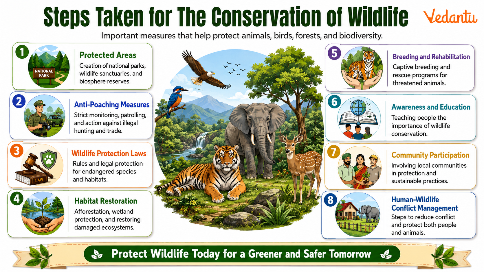 Steps Taken for The Conservation of Wildlife