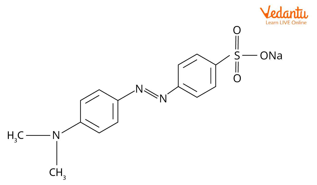 Methyl orange structure