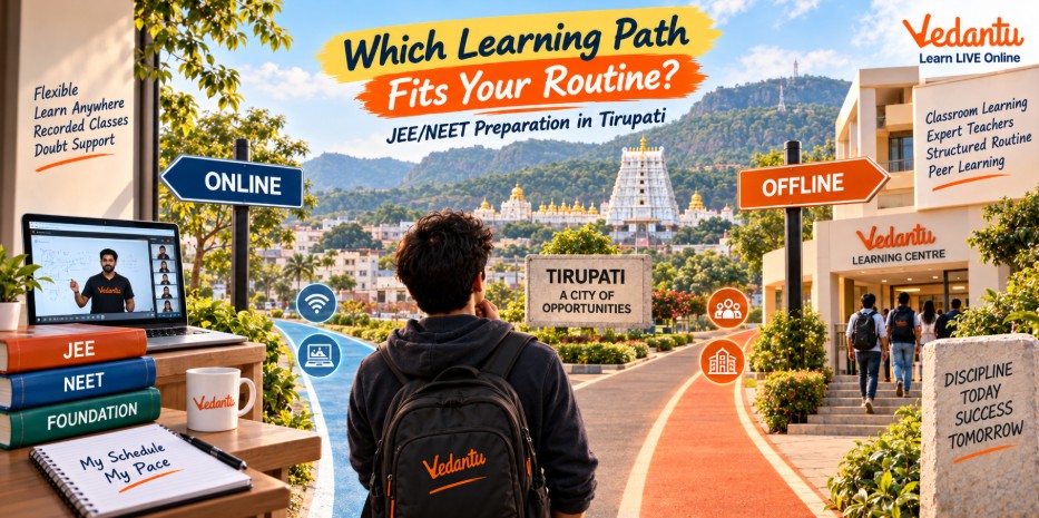 Online vs Offline JEE & NEET Coaching in Tirupati
