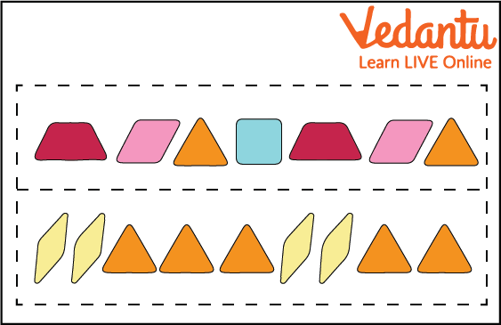 Repeating Pattern in Shapes