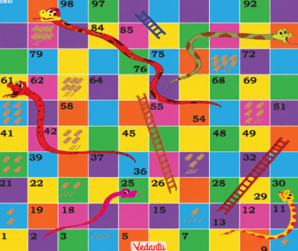 Fill the missing numbers on the board.