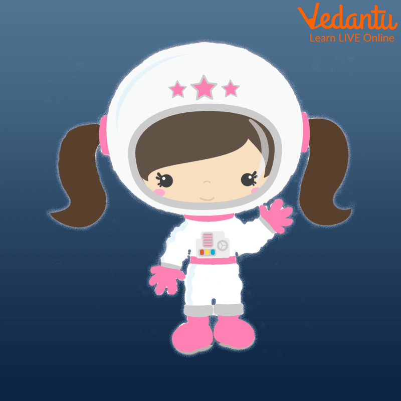 Rita, the little astronaut