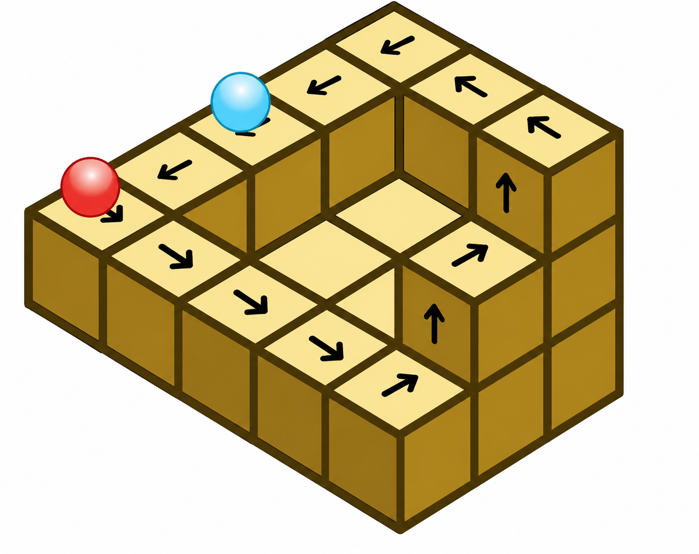 Draw the following figures on the isometric grid solutions.png