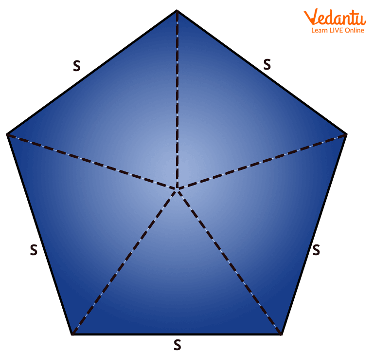 Side of a regular pentagon