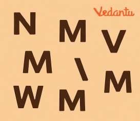 3. Find and circle the letter 'M'
