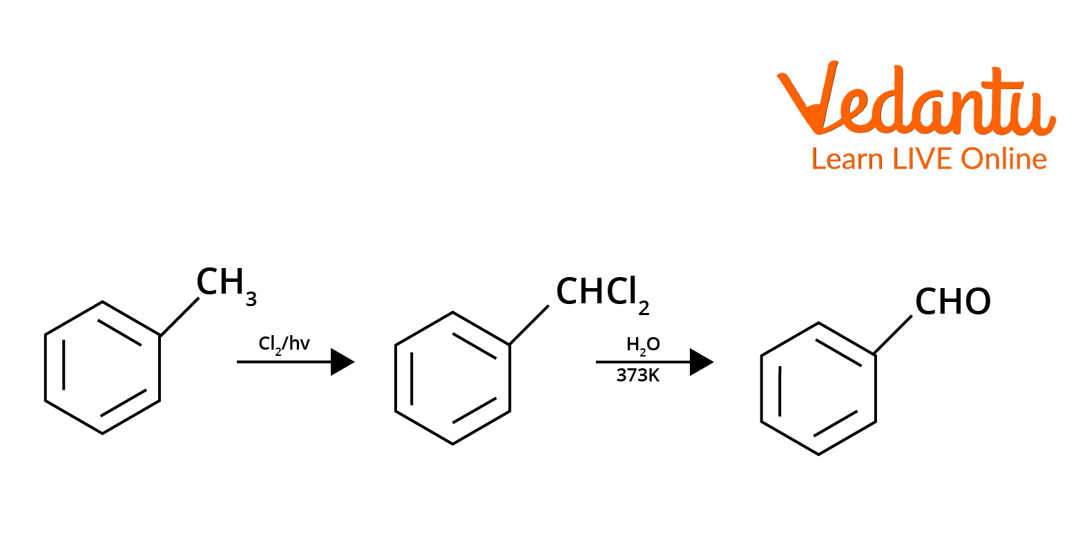 Manufacture of Benzaldehyde from Toluene