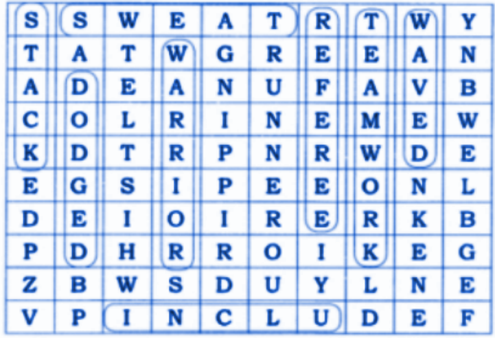 Use these words in sentences of your own. answer