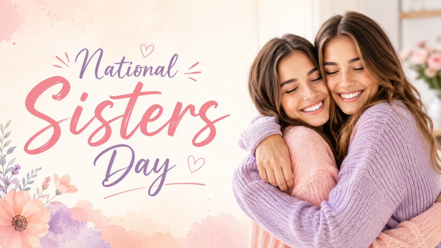 Sisters celebrating their bond together