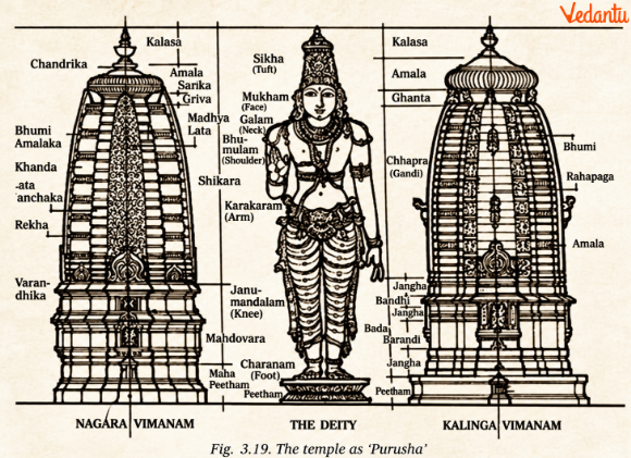 Fig 3.19 The temple as Purusha