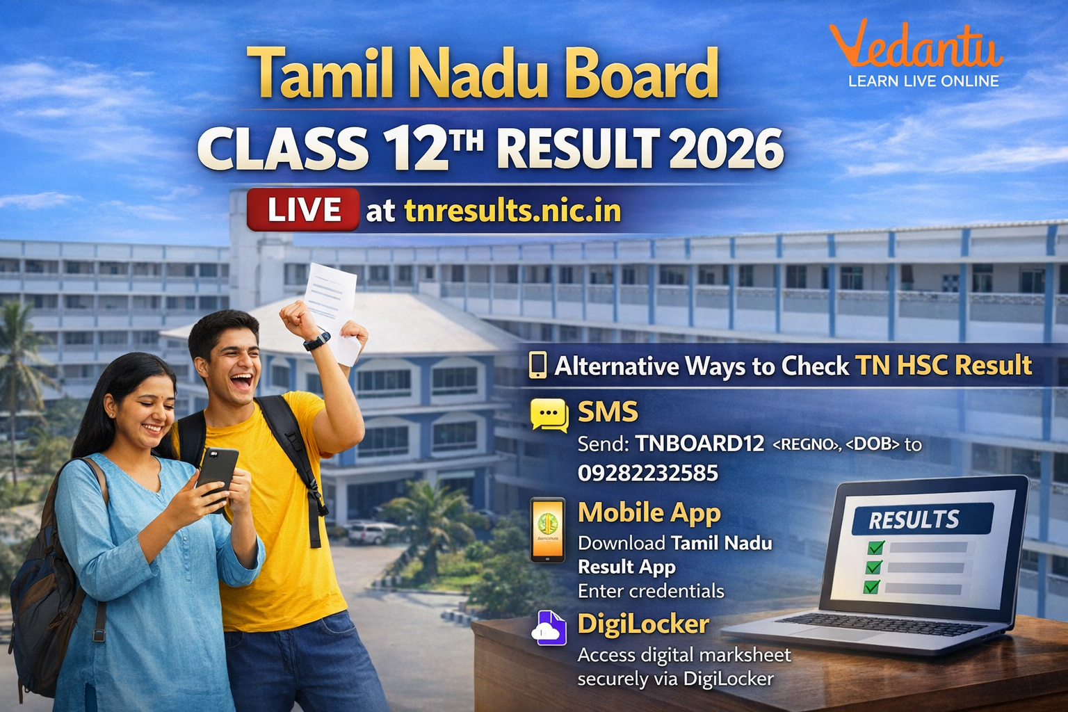 Tamil Nadu 12th Result 2026