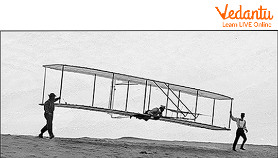 The first flight in 1903