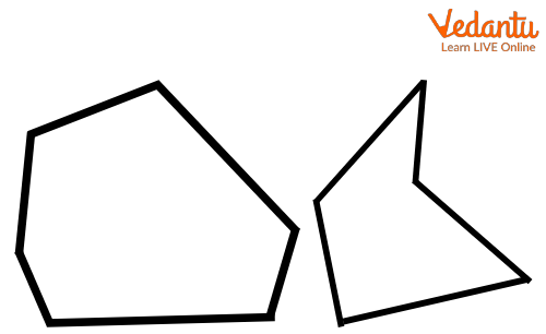 Convex and Concave hexagons