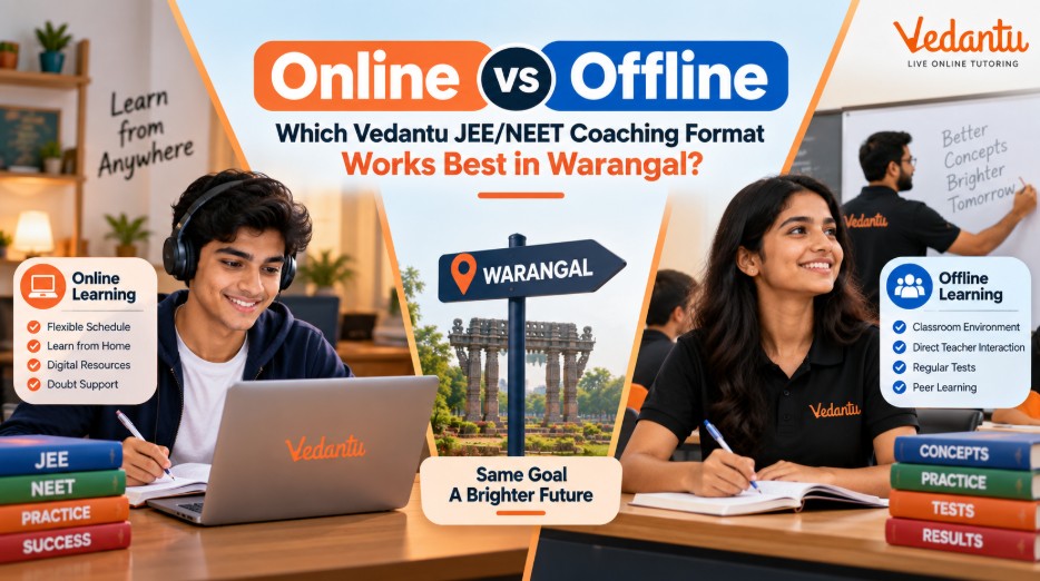 Online vs Offline JEE/NEET Coaching in Warangal