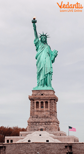 The Statue of Liberty is located in New York City.