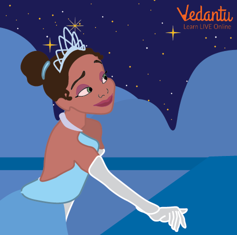 A Young Tiana Looking out into the Evening Star
