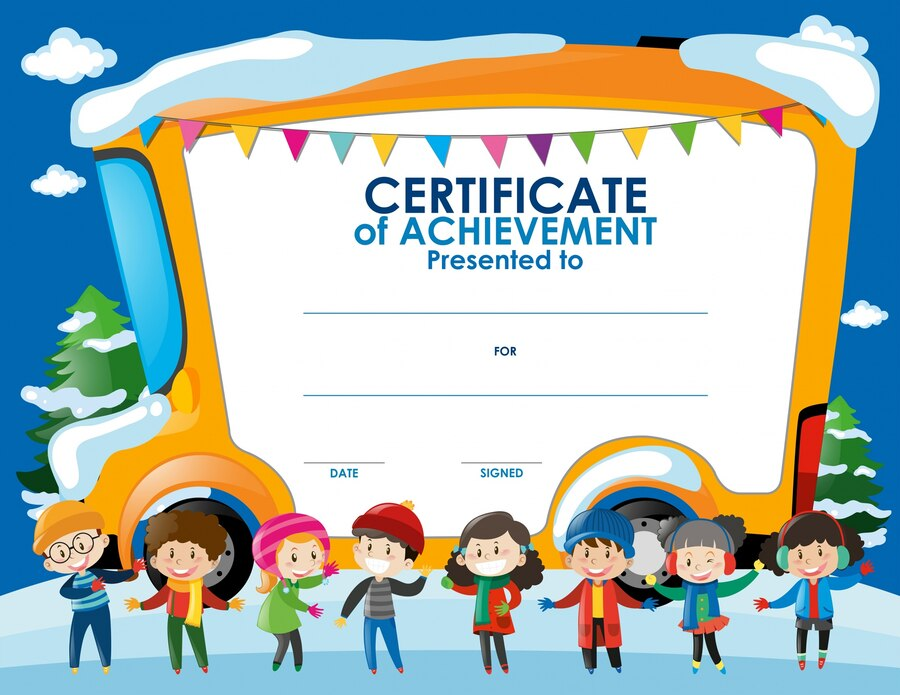 Purpose of Kids Summer Camp Participation Certificate