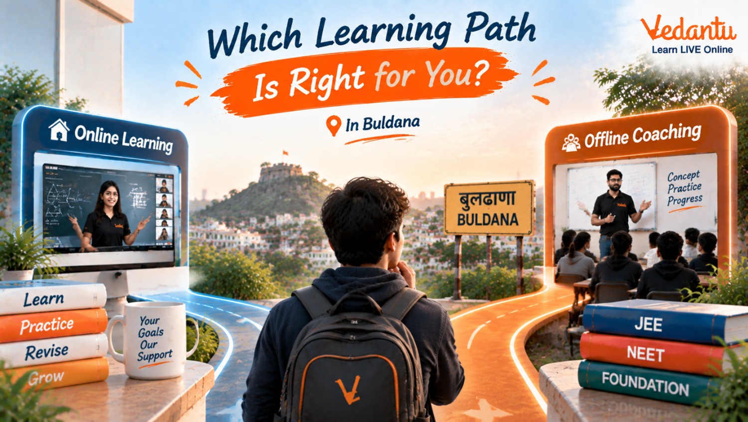 Vedantu JEE & NEET Coaching Options in Buldana