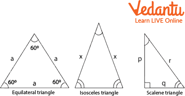 Three Types of  Triangles