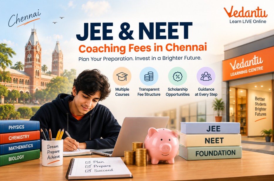 Vedantu JEE & NEET Coaching Fees in Chennai 2027