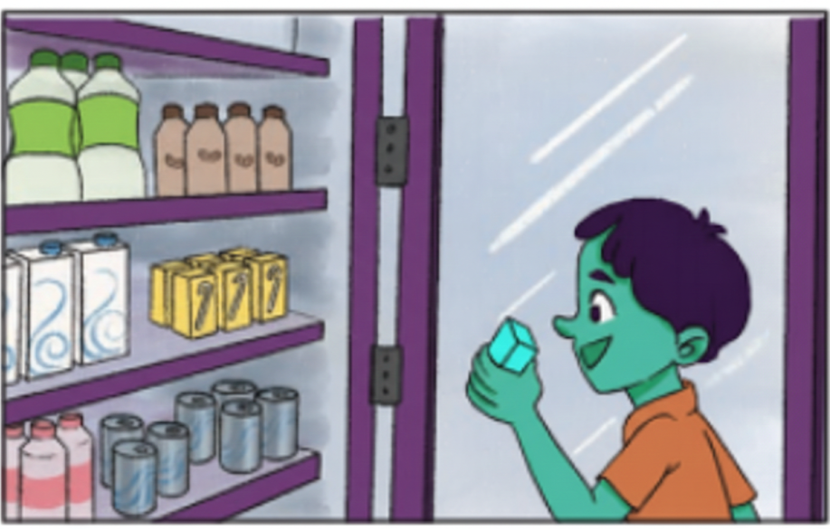 Visit nearby shops and make a list of different items that are sold in the following quantities.