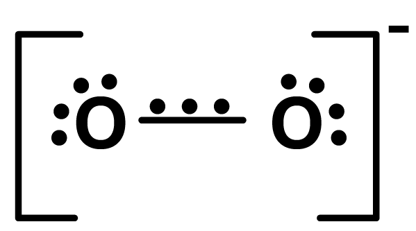 Structure of superoxide ion