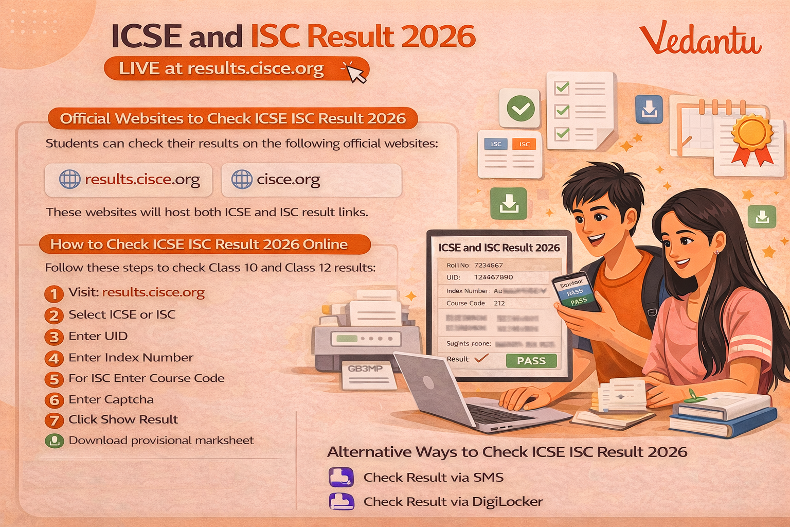 ICSE and ISC Result 2026