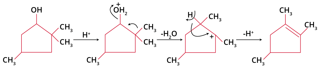 Carbocation rearrangement