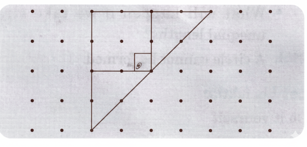 solutions of Draw 2 lines to divide the triangle into 1 square and 2 triangles.