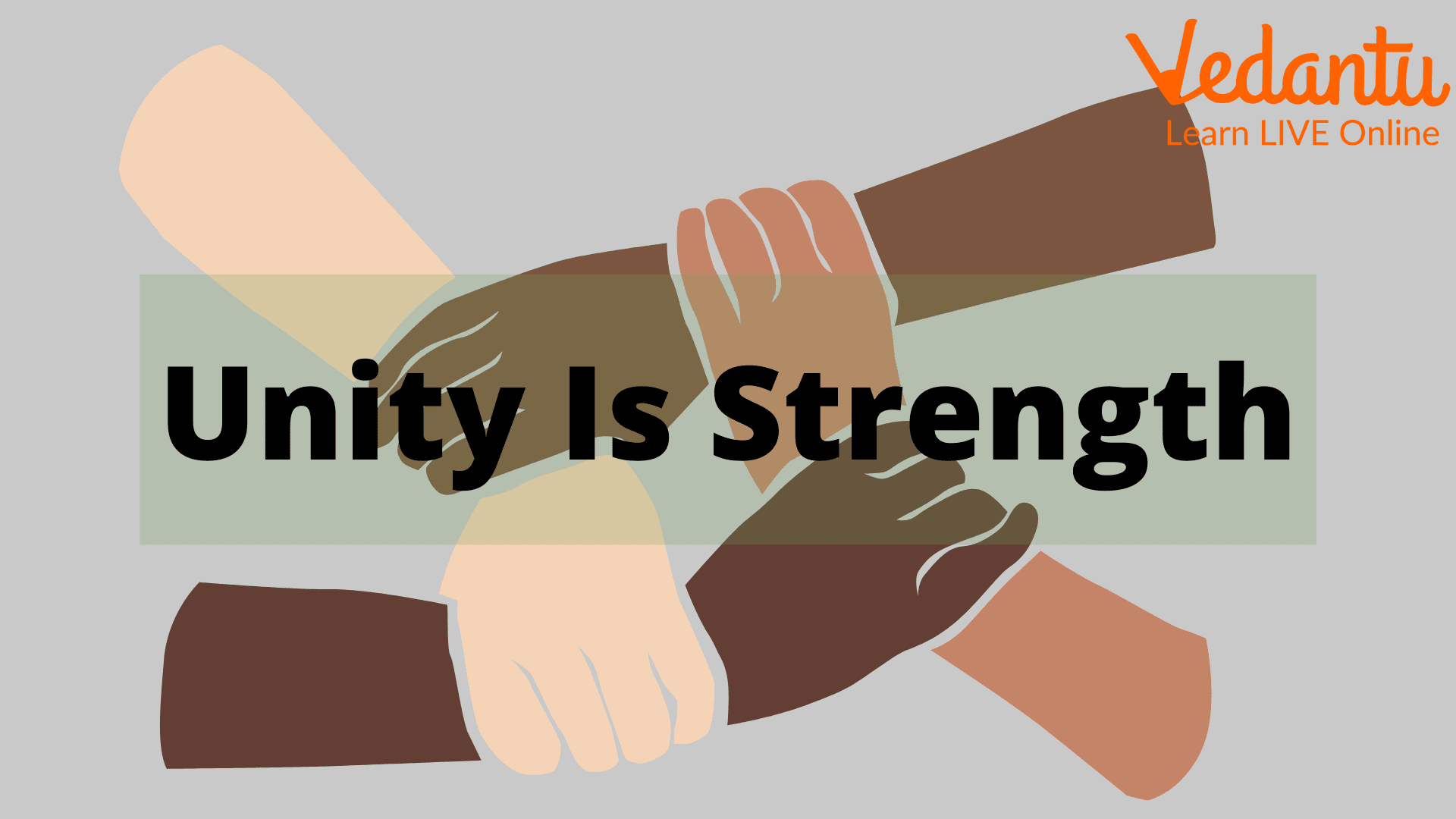 Unity is strength