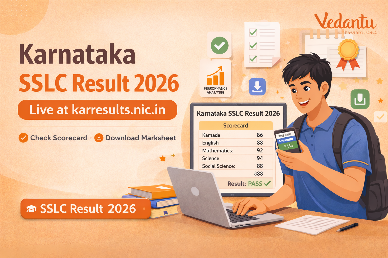 Karnataka SSLC Result 2026